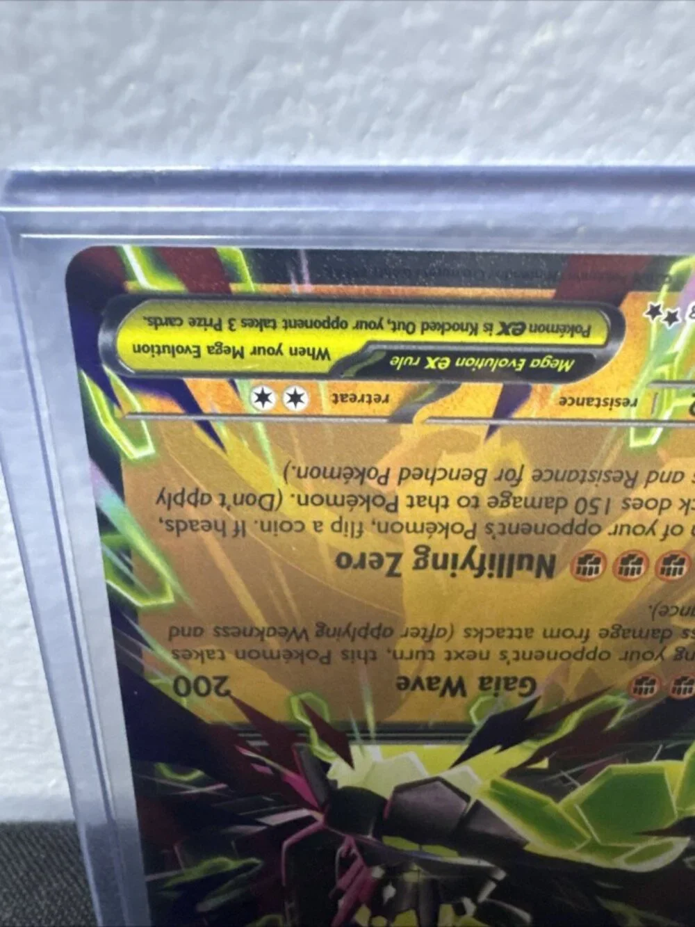 Mega Zygarde ex 047/088 Me03: Perfect Order Holo
